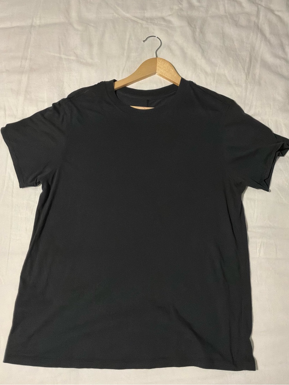 Lululemon All Yours Cotton T-Shirt Black Women's Size 4